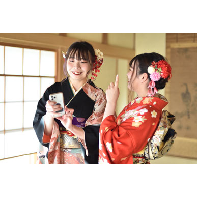 お友達と二人で前撮り