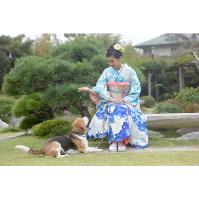 ペットと一緒に前撮り