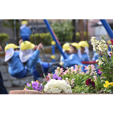 2021年3月11日　園外保育の撮影